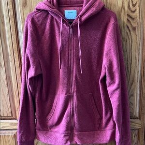Old Navy brick red  color Fleece Hoodie